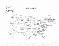 United States Map, Miner County 1993